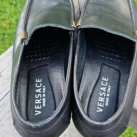 Versace Collection Black loafers size 42 - Picture 8 of 12